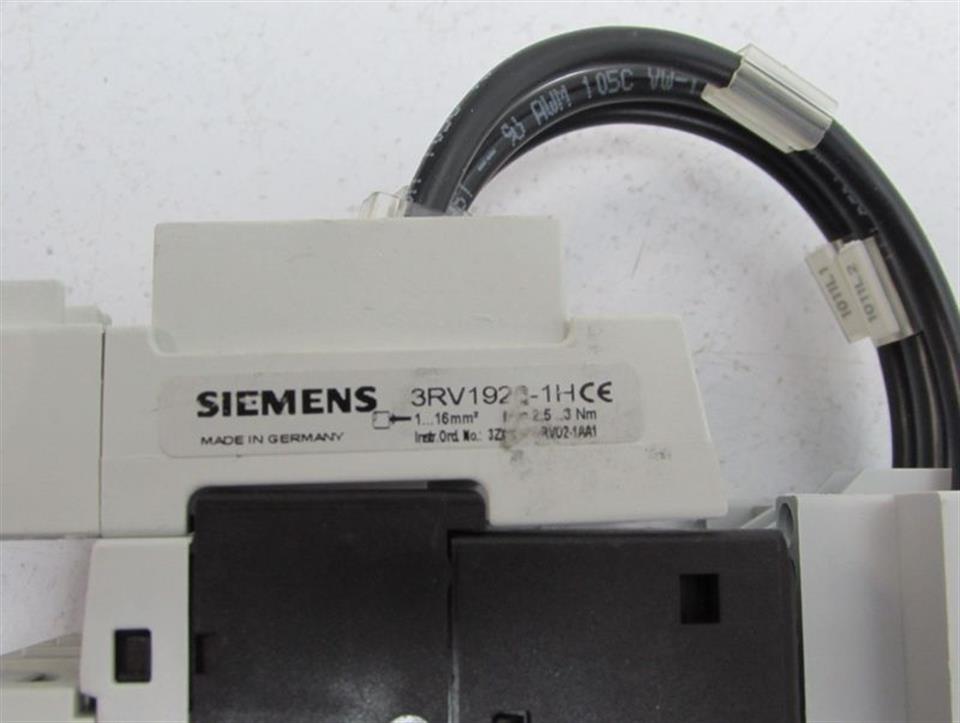 Siemens SIRIUS 3RV1021-0DA10 + 8US1251-5DM07 mit 8ZX1012-0US10-1BA1 TOP ZUSTAND