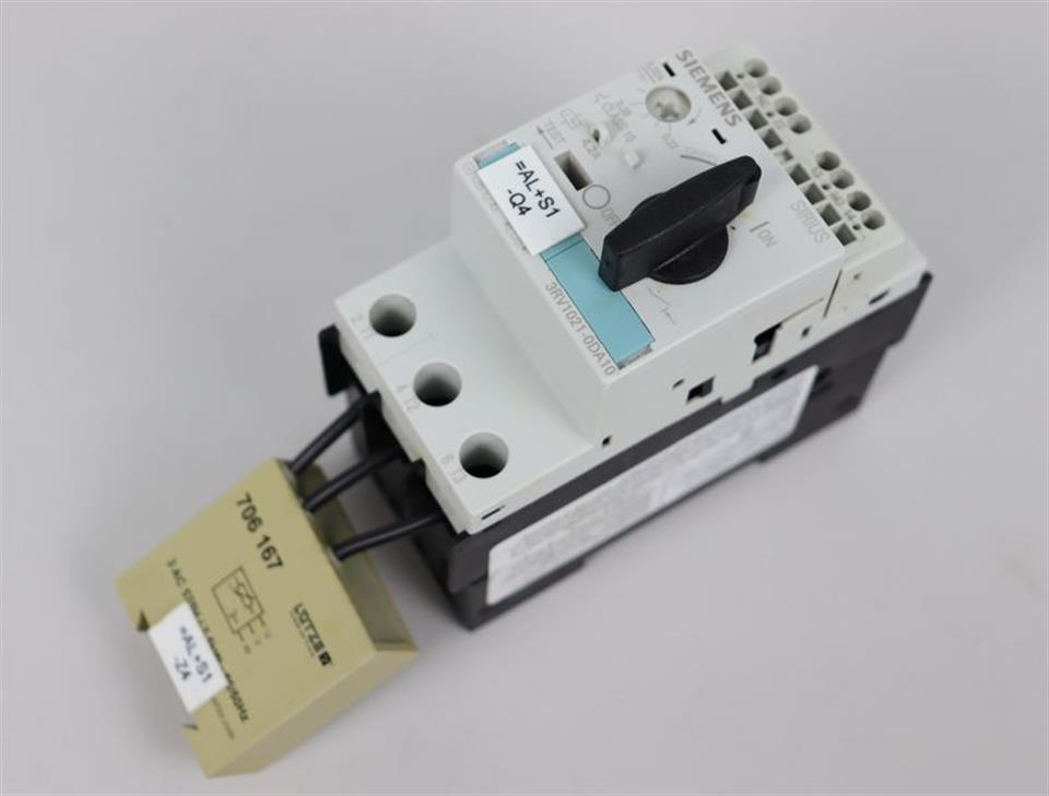 Siemens SIRIUS 3RV1021-0DA10 + LÜTZE 706167 TOP ZUSTAND