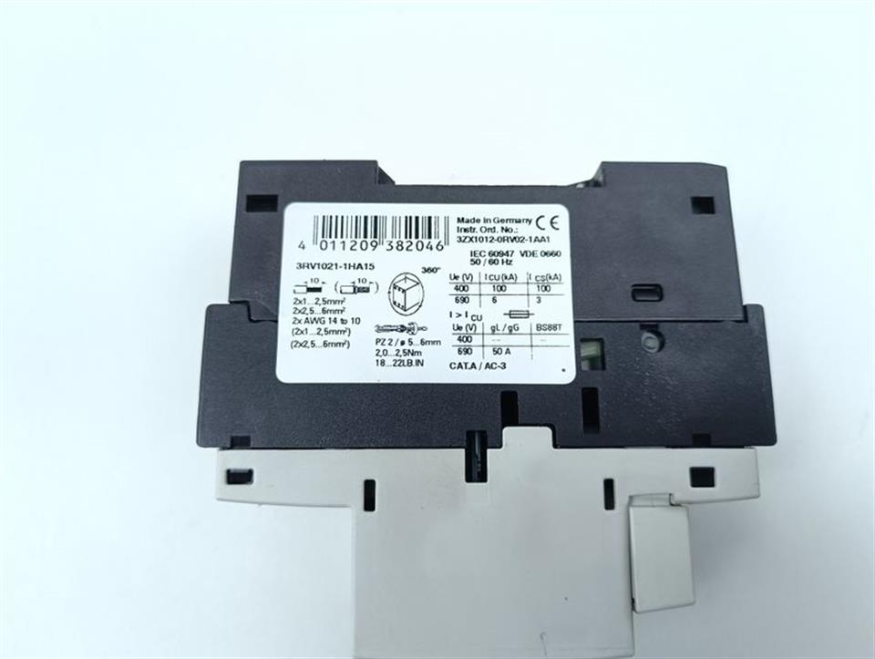 Siemens SIRIUS 3RV1021-1HA15 + 3RV 1925-5AB  TOP ZUSTAND