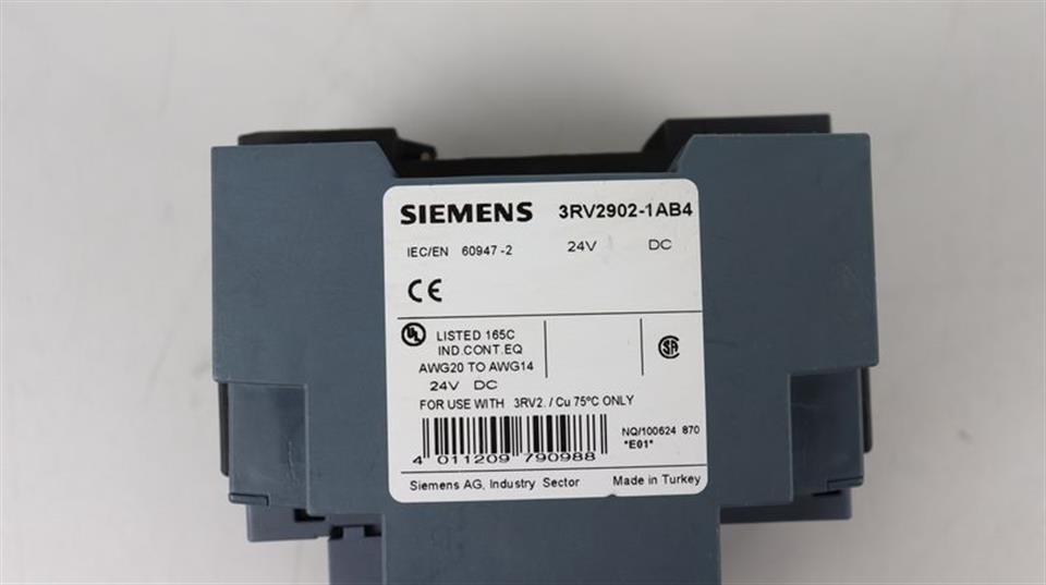 Siemens SIRIUS 3RV2111-1KA10 + 3RV2902-1AB4 Unterspannungsauslöser TOP ZUSTAND