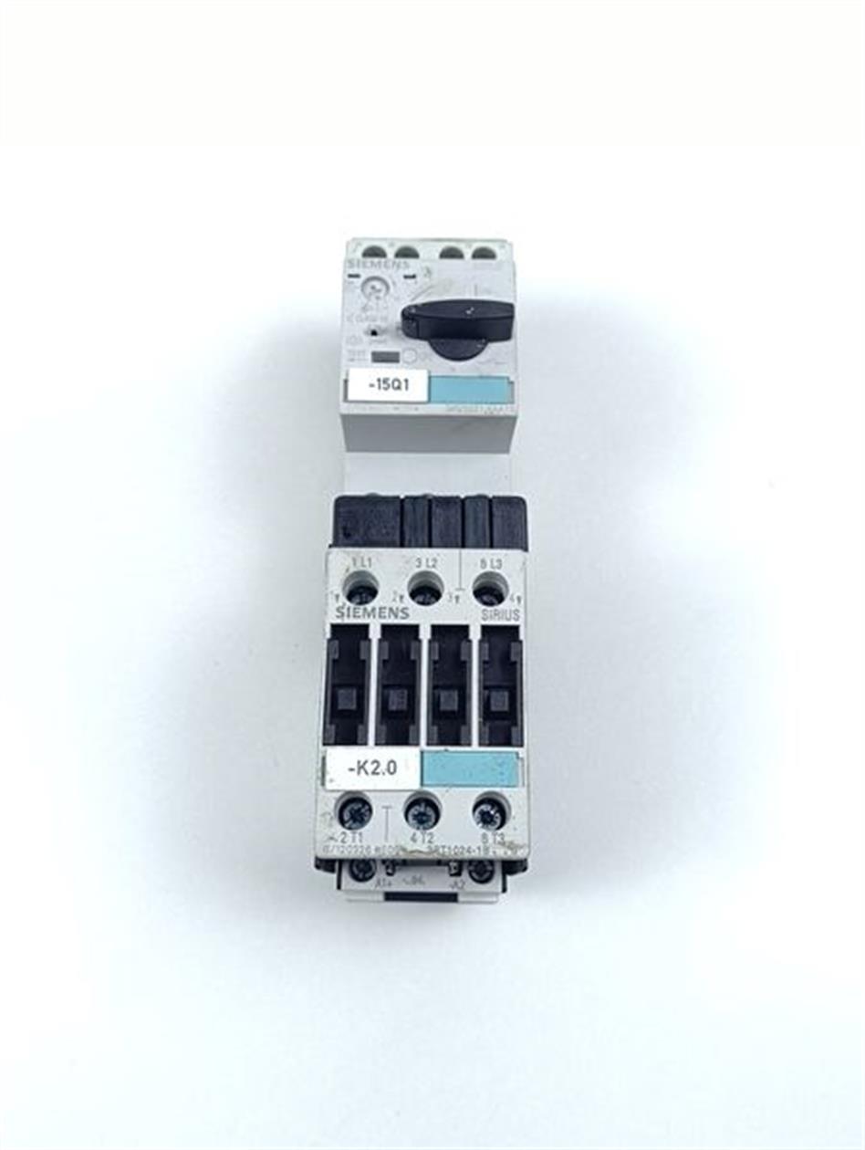 Siemens 3RT1024-1B..0 + 3RV1021-4AA15 + 3RH1921-1CA10 TOP CONDITION