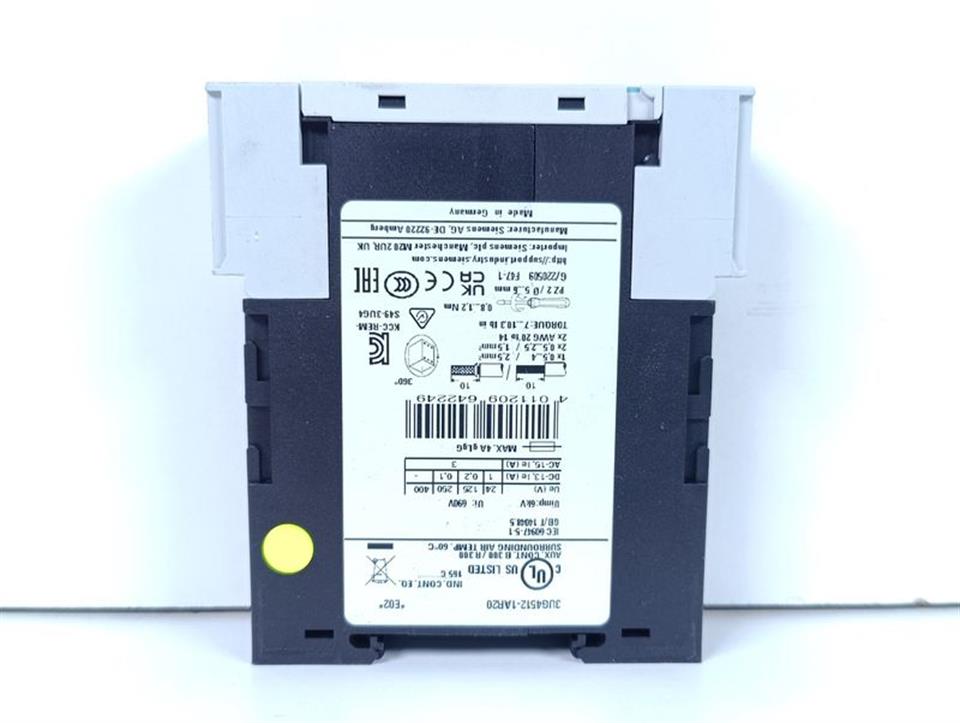Siemens Sirius Überwachungsrelais 3UG4512-1AR20 E:02 TOP ZUSTAND