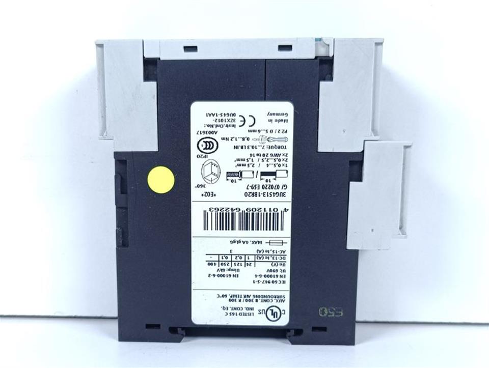 Siemens Sirius Überwachungsrelais 3UG4513-1BR20 E:02 TOP ZUSTAND