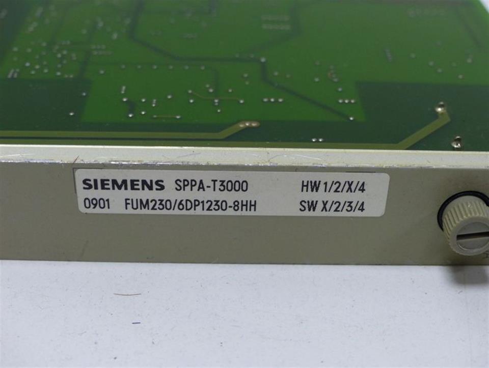 Siemens SPPA-T3000 FUM230/6DP1230-8HH 6DP1230-8HH