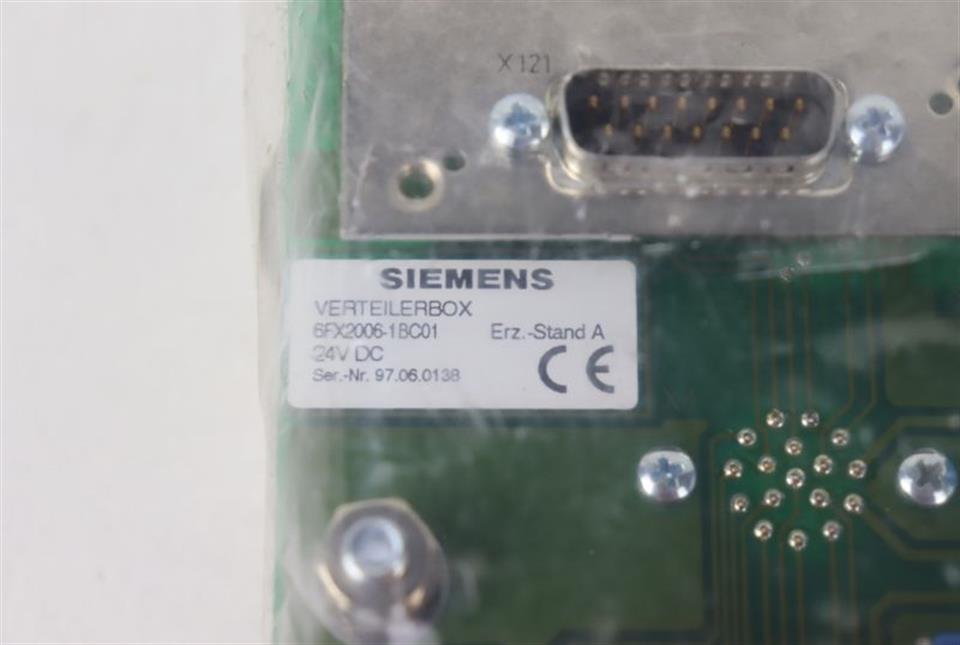 Siemens Verteilerbox 6FX2006-1BC01 E-Stand A 24V DC UNUSED & OVP