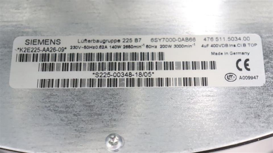 Siemens Zwischenkreisumrichter 6SE7032-6TG70-Z TESTED & NEUWERTIG & OVP