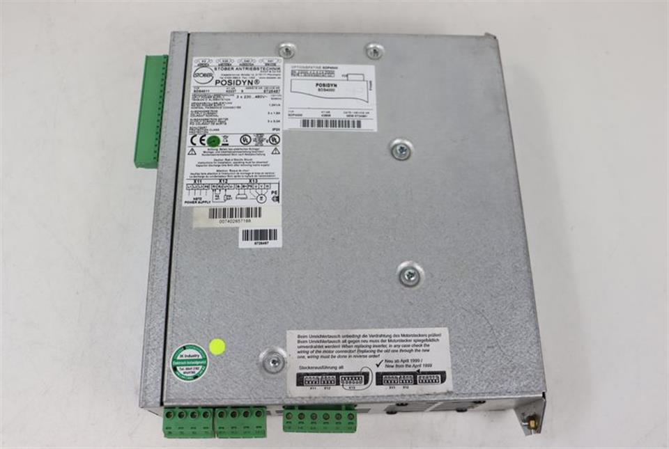 Stöber POSIDYN SDS4011 + SDP4000 OPTIONSPLATINE TOP ZUSTAND