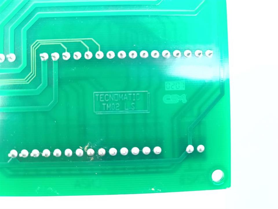 TECHNOMATIC TM02 L.C. RELAISPALTINE 16x OMRON G2R-1 TOP ZUSTAND