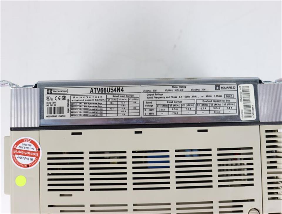 Telemecanique Altivar ATV66U54N4 TESTED & TOP ZUSTAND