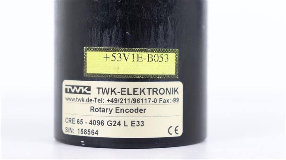 TWK-ELEKTRONIK GmbH CRE 65 - 4096 G24 L E 33 Rotary Encoder