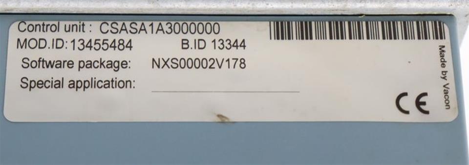 Vacon Frequenzumrichter NXS00095A2H1SSSA1A3000000 TESTED & TOP ZUSTAND