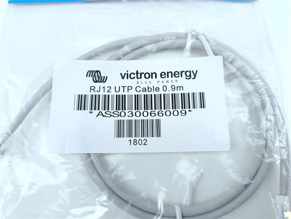 Victron Energy Blue Power RJ12 UTP Cable 0.9m UNUSED & OVP
