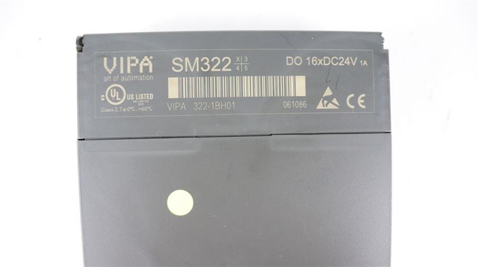VIPA SM322 322-1BH01 3221BH01 DO 16xDC24V TOP ZUSTAND