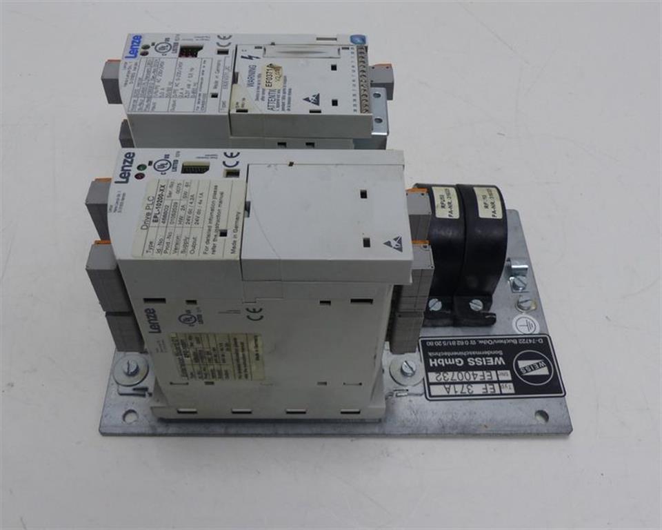 WEISS / Lenze  EF 371A EPL-10200-XX + E82EV371_2C + RFU55 TESTED & TOP ZUSTAND