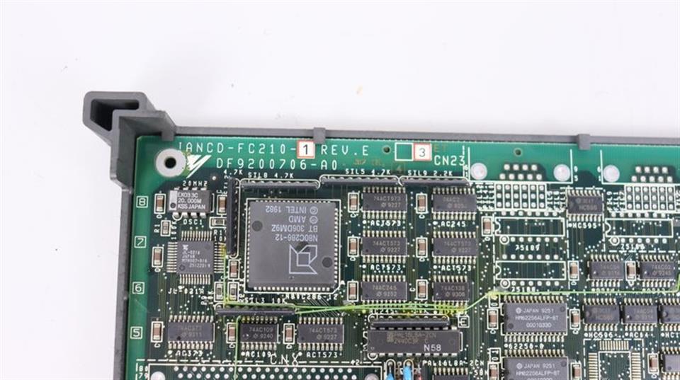 YASKAWA JANCD-FC210-1 REV.E DF9200706-A0 Top Zustand