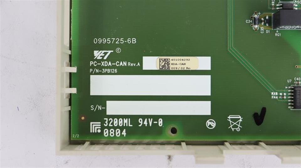 Yaskawa XtraDrive PC-XDA-CAN Rev. A TOP ZUSTAND